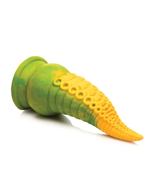 Xr LLC Dildos Creature Cocks Monstropus 20 Vibrating Tentacle Silicone Dildo YellowGreen