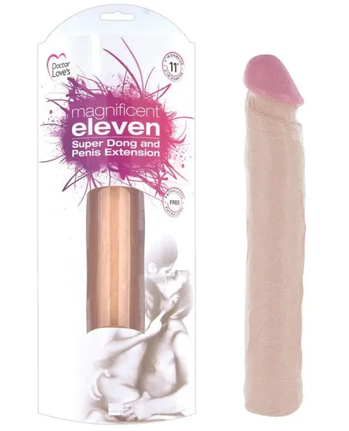 Deeva Male Sex Toys Magnificent Eleven Super Dong Penis Extension
