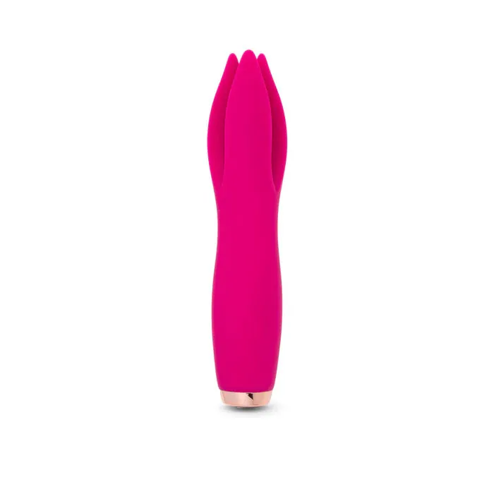 Vibrators Nu Sensuelle Nu Sensuelle Tulip Massaging Vibrator in Magenta