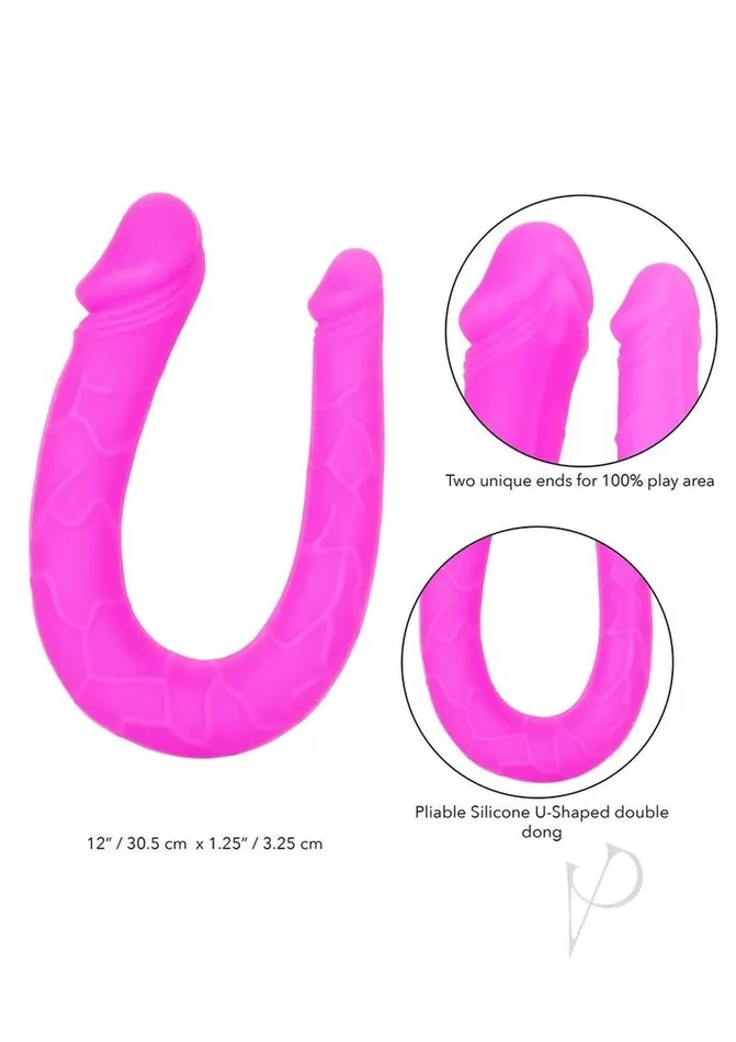 Dildos Playful Dongs Silicone Double Dong Acdc Dong Pink Dildos Playful Dongs Silicone Double Dong Acdc Dong Pink