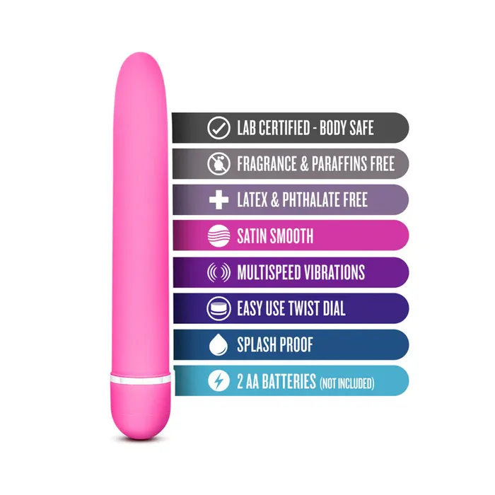 Female Sex Toys A Simple Slim Vibrator from Vibratorscom Blush Female Sex Toys A Simple Slim Vibrator from Vibratorscom Blush
