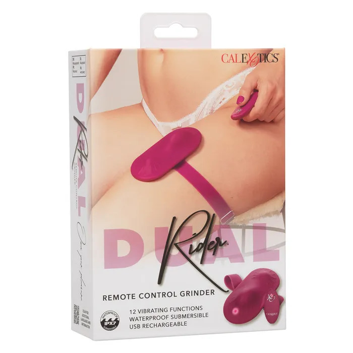 Female Sex Toys California Exotics Dual Rider Remote Control Vibrating Thigh Grinder