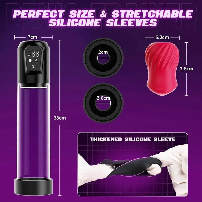 Multiple Pleasure Penis Enlargement Pump Xinghaoya Male Sex Toys