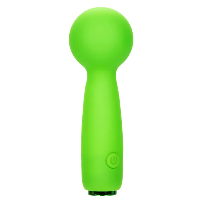CalExotics Vibrators Neon Vibes the Bubbly Vibe Green