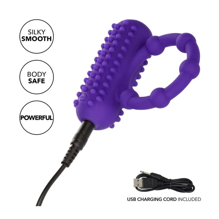California Exotic Male Sex Toys 5 Bead Maximus Rechargeable Cock Ring