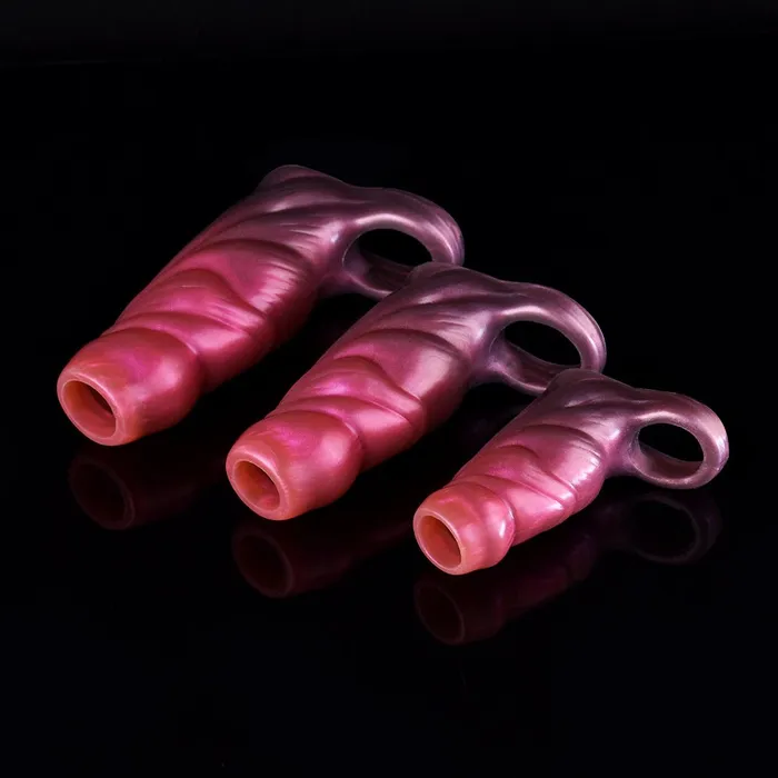 Chilalea Fantasy Monster Penis Sleeve Male Cock Extender DirtyToyz Male Sex Toys