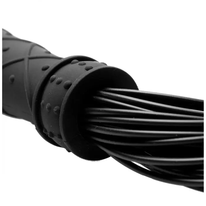 Couples XR Brands Punish Me Silicone Flogger BDSM Impact Play Heavy Flogger
