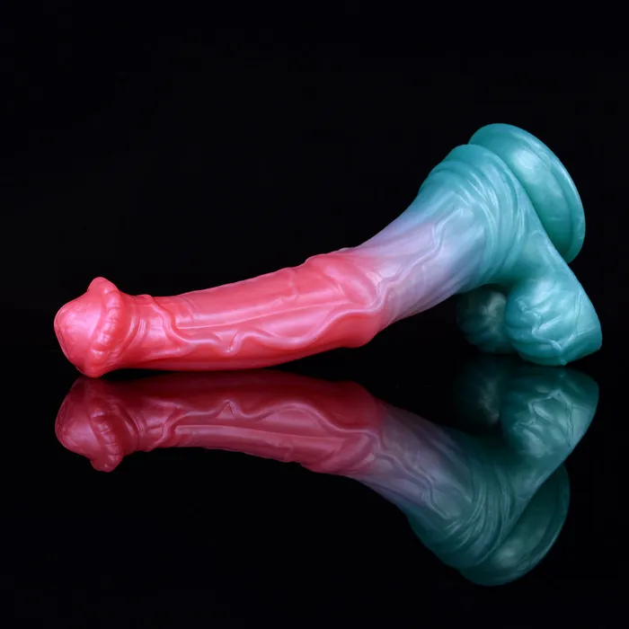 Dildos DirtyToyz 976Inch Jessy Huge Fantasy Pegasus Dildo Large Horse Cock