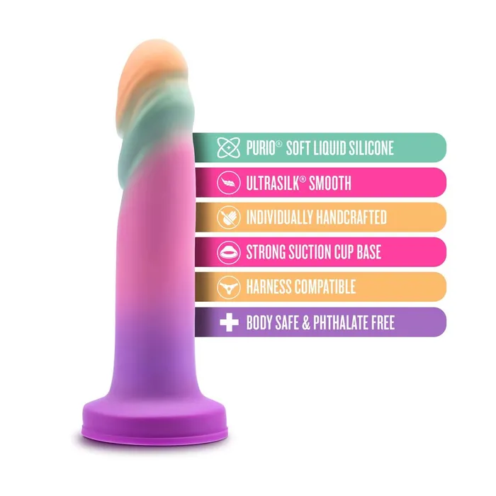 Female Sex Toys Blush Avant Realistic Dildo Sunrise Gaze Sherbet