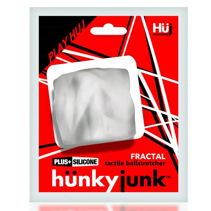 FRACTAL tactile ballstretcher CLEAR ICE Hunkyjunk Dildos