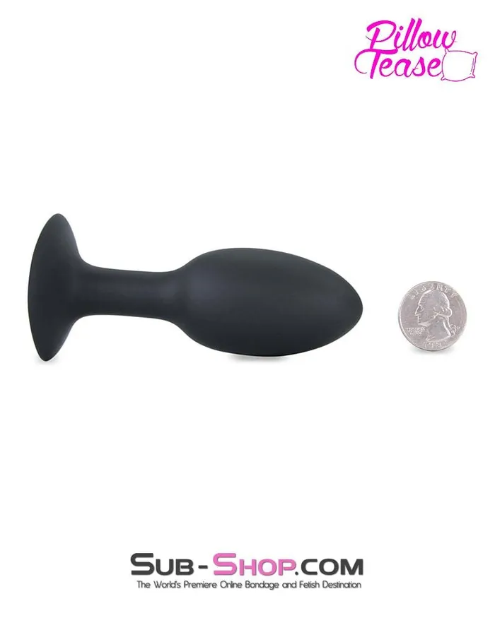 0411E Vibro Ball Medium Silicone Butt Plug Eiffel Male Sex Toys