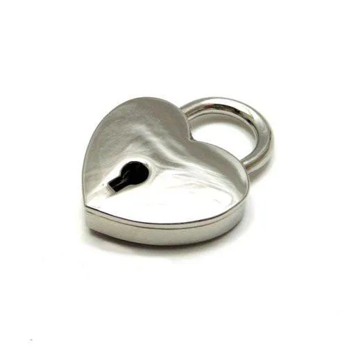 9735K Under Lock Key Chrome Heart Padlock MEGA Deal SubShop Bondage and Fetish Superstore Dildos