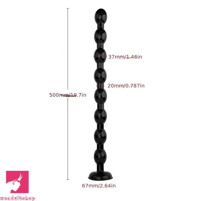 Anal Weadultshop 197in Long Beads Anal Plug Huge Dildo For Gay Women Sex Pleasure