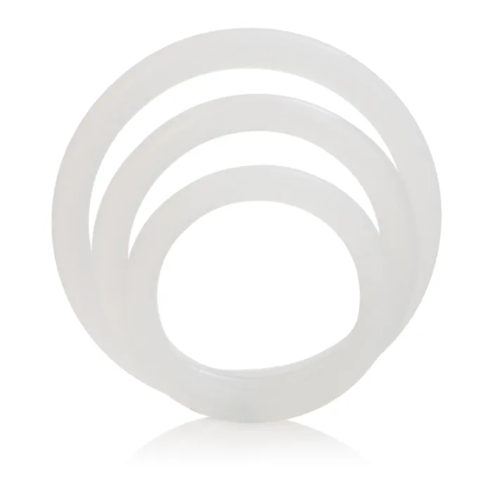CalExotics Silicone Support Rings Clear Anal