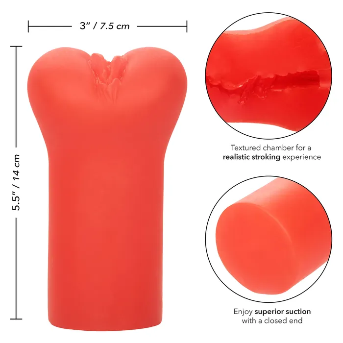 CalExotics Vibrators Cheap Thrills the She Devil Red CalExotics Vibrators Cheap Thrills the She Devil Red