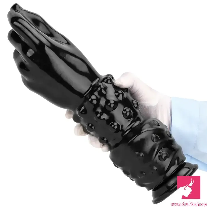 Dildos 767in 1141in 14in Large Thick Black Hands Fist Dildo For Vaginal Sex Weadultshop