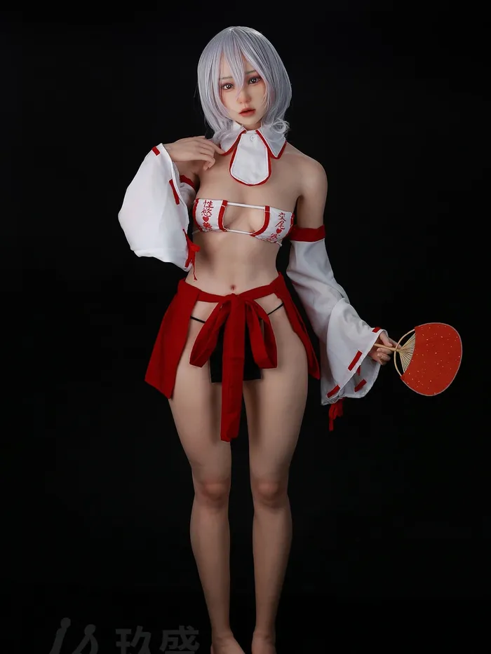 F4649156cm5ft226kg Kaiya B Cup Premium Japanese Anime Silicone Sex Doll Jiusheng Doll Jiusheng Doll Male Sex Toys