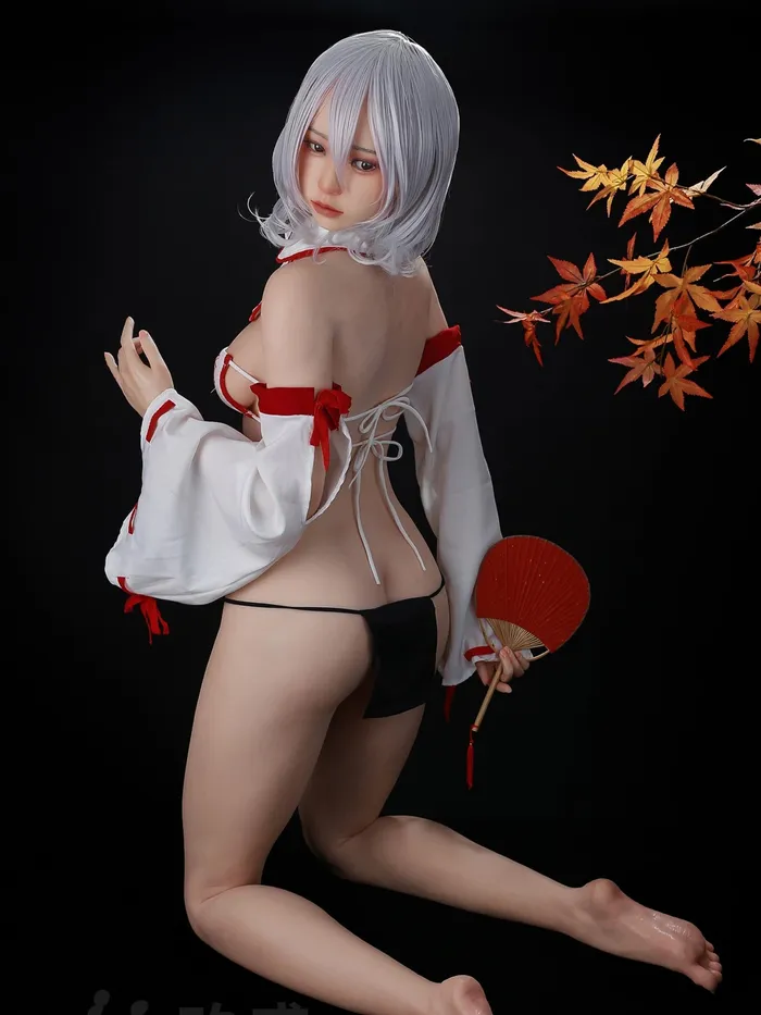 F4649156cm5ft226kg Kaiya B Cup Premium Japanese Anime Silicone Sex Doll Jiusheng Doll Jiusheng Doll Male Sex Toys
