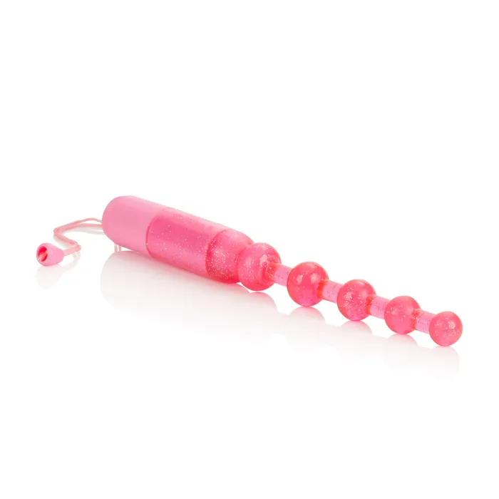 Female Sex Toys Calexotics Glittery Beaded Vibrating Wand for Magical Playtime Adventures