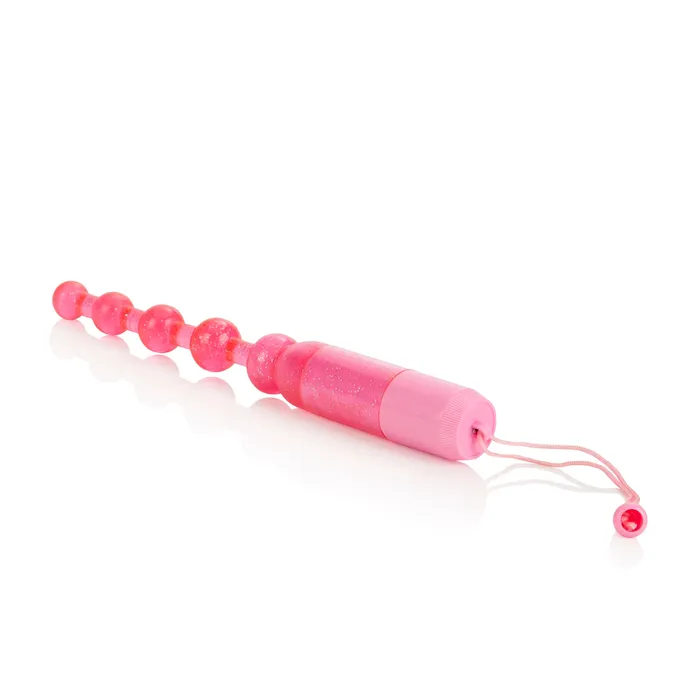Female Sex Toys Calexotics Glittery Beaded Vibrating Wand for Magical Playtime Adventures