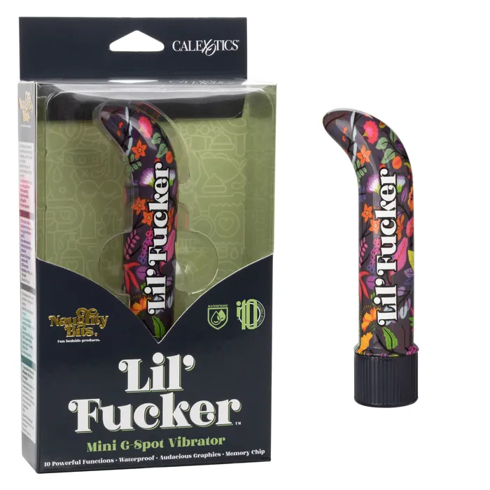Female Sex Toys CalExotics Naughty Bits Lil Fucker Mini GSpot Vibrator Female Sex Toys CalExotics Naughty Bits Lil Fucker Mini GSpot Vibrator