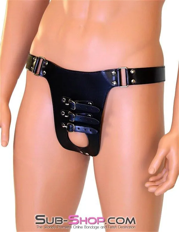 Female Sex Toys Idea 8893MH Buckling Cock Keeper Bondage Waist Harness