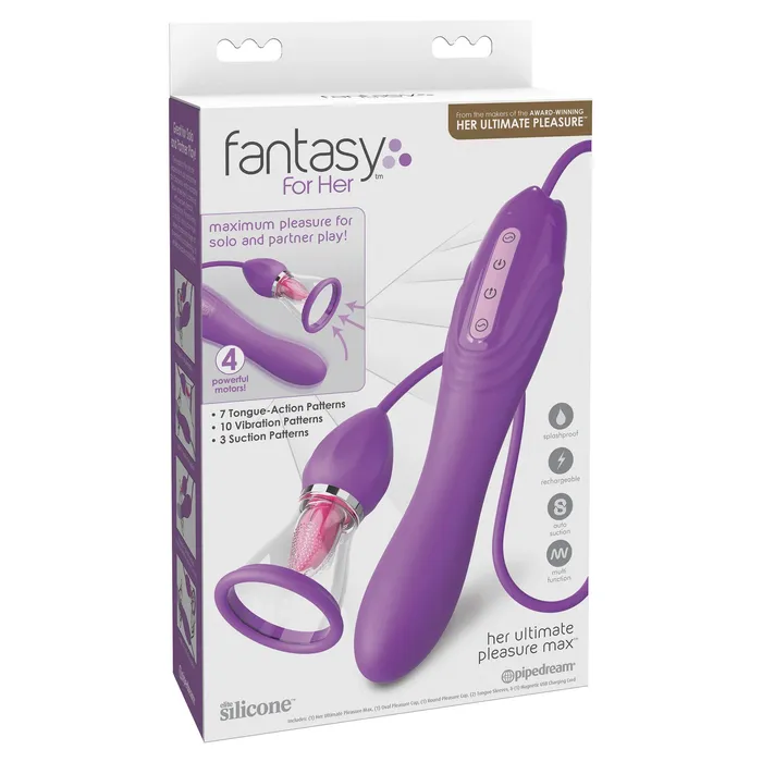Her Ultimate Pleasure Max Purple Pipedream Vibrators