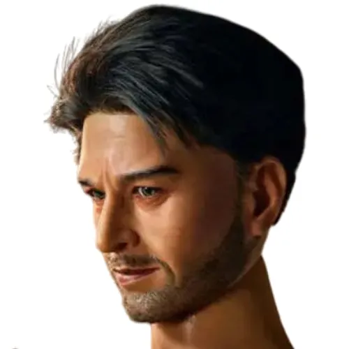 Irontech Doll Head Male Sex Toys H963 Sex Doll HeadSiliconeCool manIrontech Doll Head