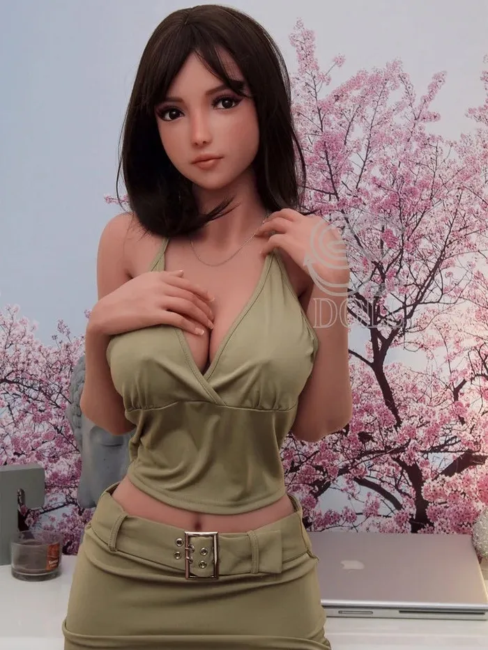 Male Sex Toys F923161cm53ft 35kg Tracy F Cup Brunette Japanese Girl Sexy Love TPE Sex DollSE Doll SE Doll