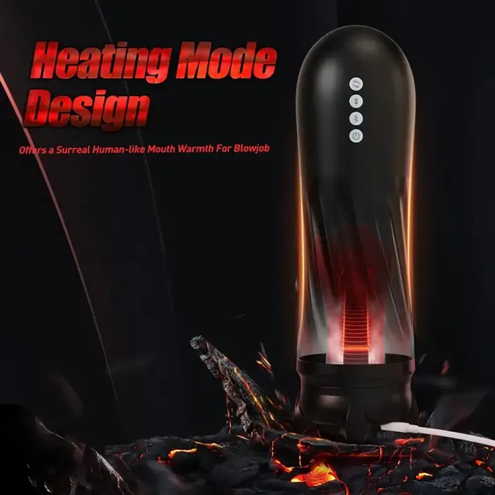 Male Sex Toys Steelcan 3 in 1 Thrusting Vibrating Automatic Male Masturbator Weadultshop