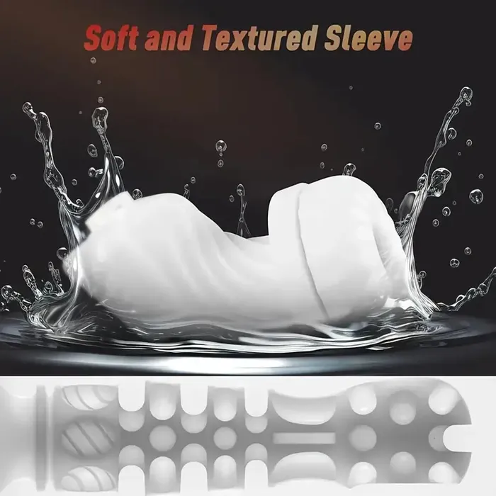 Male Sex Toys Steelcan 3 in 1 Thrusting Vibrating Automatic Male Masturbator Weadultshop