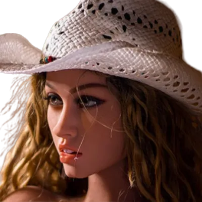 Male Sex Toys WM Doll Head H028 Mysterious Sex Doll Head with Curly Hair 373