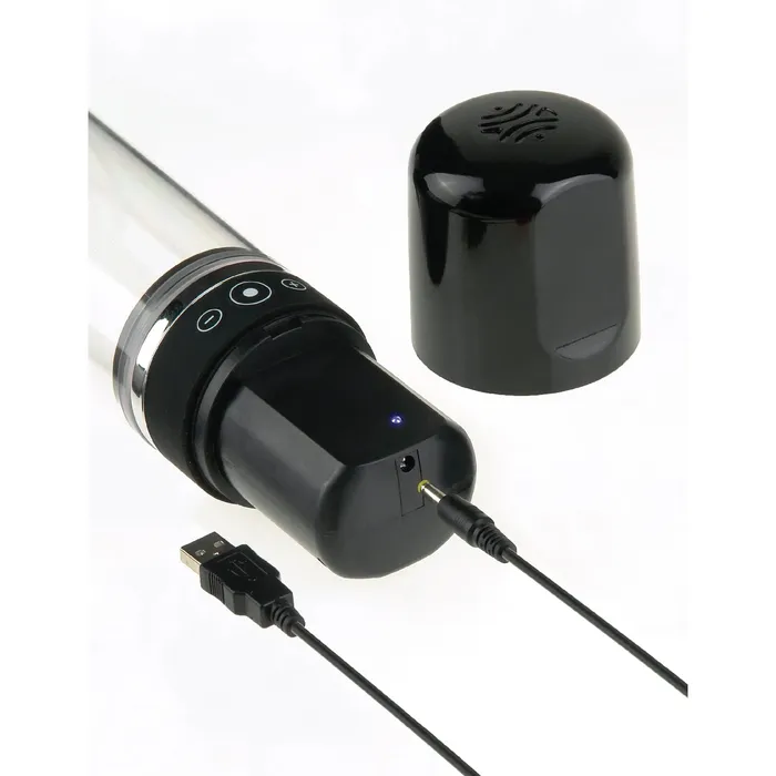 Pipedream Male Sex Toys Pump Worx Rechargeable 3Speed AutoVac Penis Pump