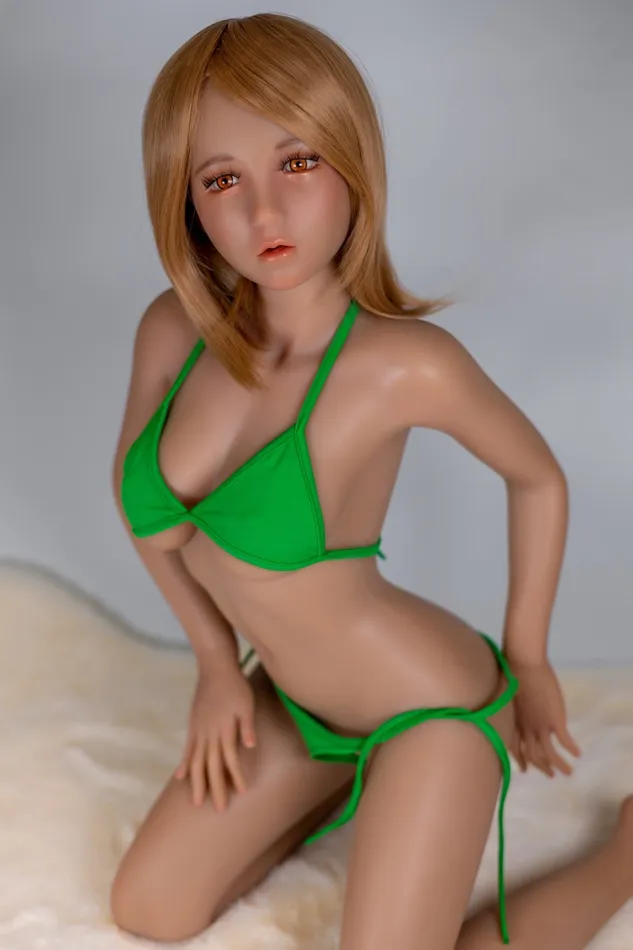 Dollforever Asako100cm3ft3 EU Stock Full Size Silicone Sex Doll Japanese Adult Mini Love Doll Male Sex Toys