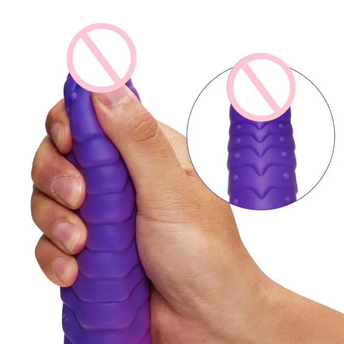 Female Sex Toys Lurevibe Lurevibe Telescopic Dildo Silicone Realistic Big Fake Penis Dildo Vibrator