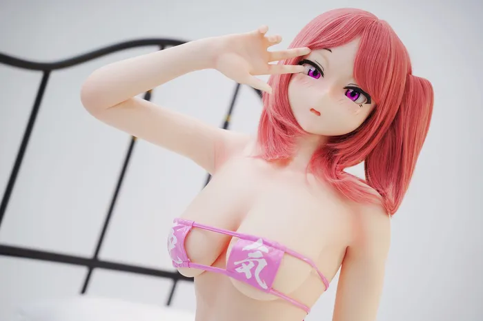 Irokebijin Doll Akane148cm4ft8 Irokebijin Hyper Soft Silicone Anime Sex Doll Pink Girl EVO Skeleton Move Flexible Male Sex Toys